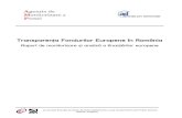 Transparenţa Fondurilor Europene în România