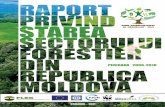 RAPORT privind starea sectorului forestier din Republica Moldova