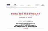 TEZA DE DOCTORAT DE DOCTORAT DE DOCTORAT