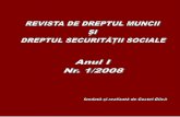 Revista de dreptul muncii si dreptul securitatii sociale nr. 1/2008