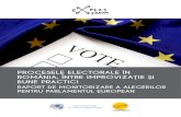 procesele electorale în românia, între improvizaţie şi bune practici