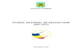 Planul National de Dezvoltare 2007-2013