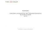 raport privind cerintele de transparenta si publicare 2014