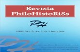 Revista PHILOHISTORISS An II, Nr. 3, Iunie 2016
