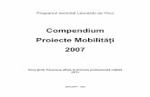 Compendium Proiecte Mobilităţi 2007