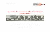 Revista de Istoria Electrotehnicii Românești 2015