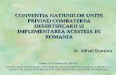 conventia natiunilor unite privind combaterea desertificarii si ...