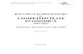 Document de Programare Competitivitate Economica 2007-2013 ...