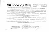 Hotarârea 100/2015 a Consiliului Judeţean Sibiu, privind aprobarea ...