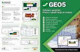 Software geotehnic Pentru o gamă largă de Analize