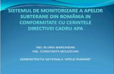 Sistemul de Monitorizare a apelor subterane din Romania in ...