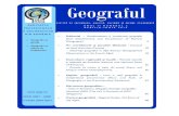 Editorial - Geodiversitatea şi socializarea geografiei fizice ...