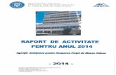 Raport de activitate al AJOFM Tulcea - 2014