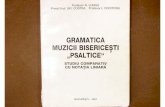Nicolae Lungu, Gramatica muzicii psaltice, Bucuresti, 1997