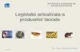 Legislația produselor biocide în România