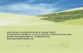 model european pentru garantarea calităţii serviciilor din domeniul ...