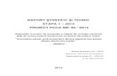RAPORT ŞTIINŢIFIC ŞI TEHNIC ETAPA 1 – 2014 PROIECT PCCA ...