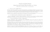 Note explicative Norme privind facturile cu TVA