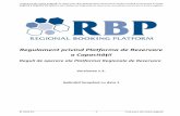 Regulile de operare ale Platformei Regionale de Rezervare