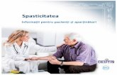 Spasticitatea: Informatii pentru pacienti si apartinatori