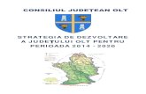Strategia de dezvoltare a judeţului Olt pentru perioada 2014-2020