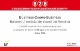 Barometrul "Business 2more Business" Brasov 2016