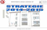 Strategia Isj Olt, 2014-2015