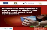 Directiva Europeană care poate dinamita sistemul medical românesc