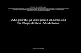 Alegerile şi dreptul electoral în Republica Moldova