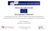 Ghid de Informații Europa pe Internet