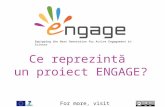 Ce reprezinta un proiect ENGAGE?