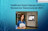 Healthcare Digital Signage de la Romservice Telecomunicații