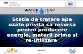 Water leap webinar no 3 Statia de tratare ape uzate ,privite ca resursa