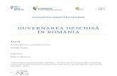 Raport Guvernare deschisă și date publice deschise în România
