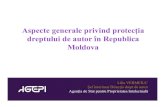 Aspecte generale privind protecția dreptului de autor în Republica ...