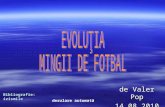 evolutia mingii de fotbal