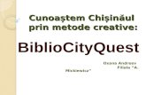 Cunoaștem Chișinăul prin metode creative: BiblioCityQuest