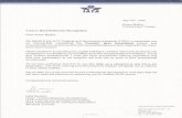 IATA Certificate & letter