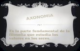 ANOMIA Y AXONOMIA. CATEDRA ECCI