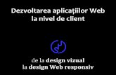 CLIW 2015-2016 (4/13) Design Web. Proiectarea siturilor Web. Design Web responsiv