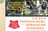 Oferta educationala Liceul Tehnologic Iordache Zossima ARMASESTI