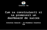 Cum sa construiesti si sa promovezi un dashboard de succes