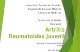 Artritis reumatoidea juvenil clinica