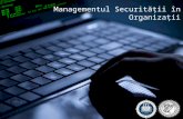 Managementul Securității în Organizații