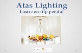 Lustre eco tip pedul | Atas Lighting