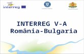 Programul Interreg V A-Romania-Bulgaria-versiunea finală