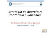 Strategia de dezvoltare teritorială a României