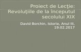 Prezentare proiect didactic   david borchin-revolutiile de la inceputul secolului xix