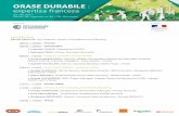 Agenda Simpozion Orase durabile, Bucuresti, CCIFER 23.05.2017