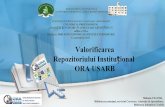 Mihaela Staver. Valorificarea Repozitoriului Instituţional ORA USARB: rezultatele studiului